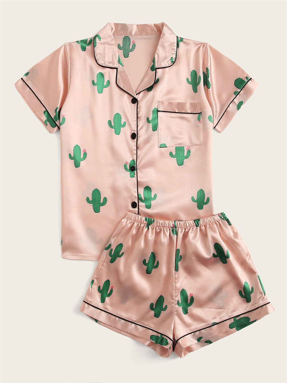 Women's Pyjama Set for Home in Fun Prints, Soft Loungewear