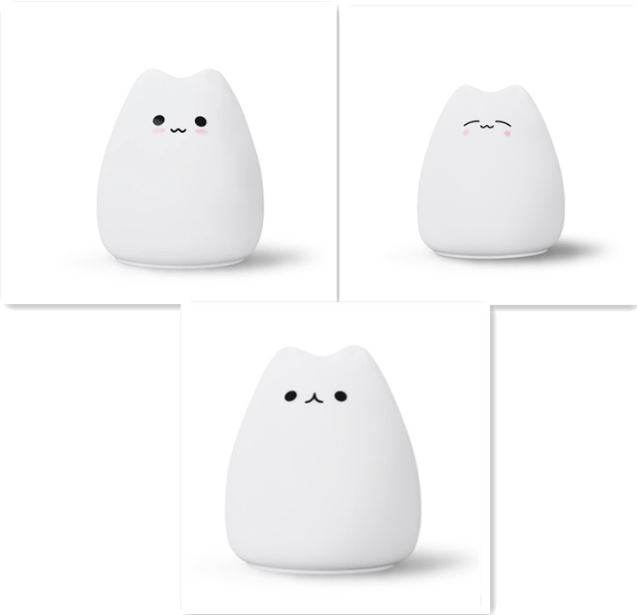 Silicone Touch Sensor LED Night Light for Children and Babies