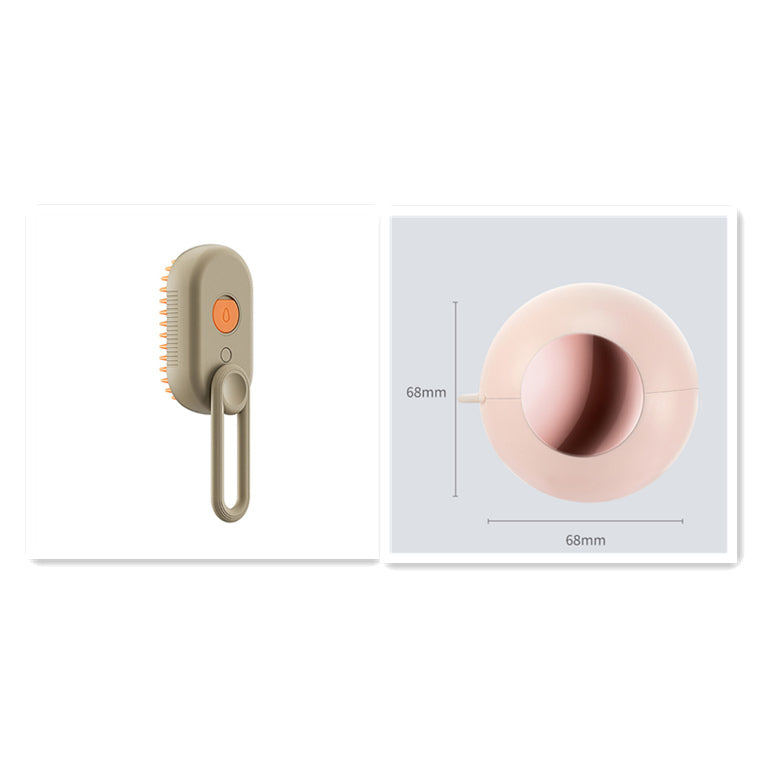 3-in-1 Electric Spray Cat and Dog Steam Brush for Pet Hair Massage