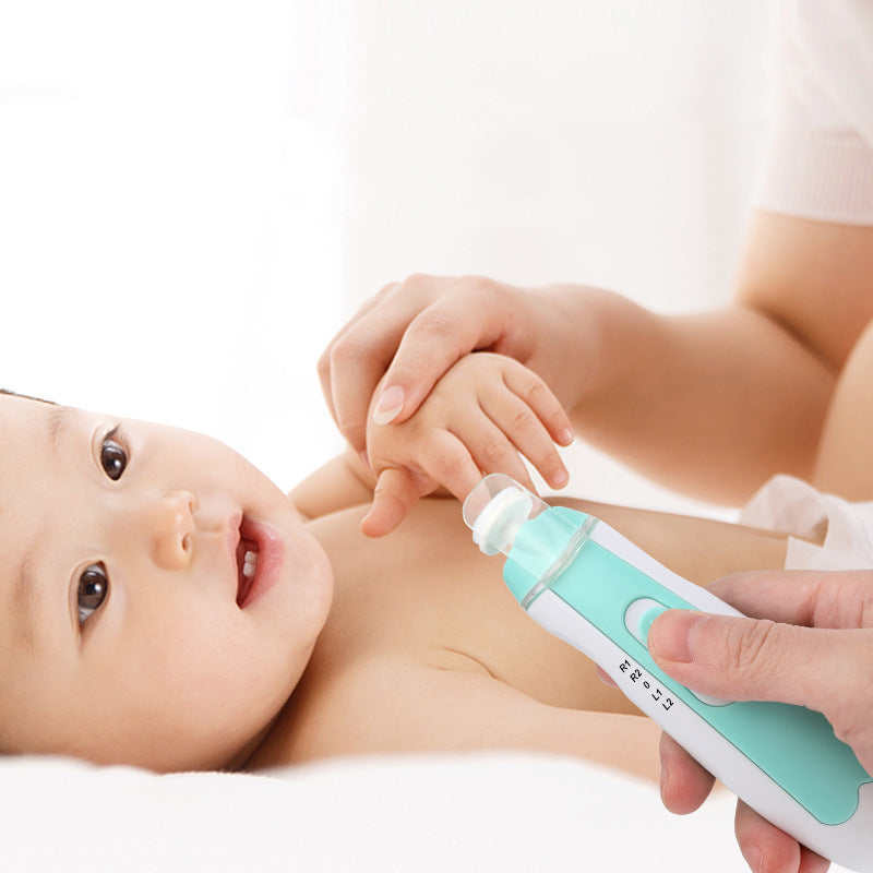 Electric Baby Nail Clipper Set, Anti-Pinch Newborn Nail Care Kit