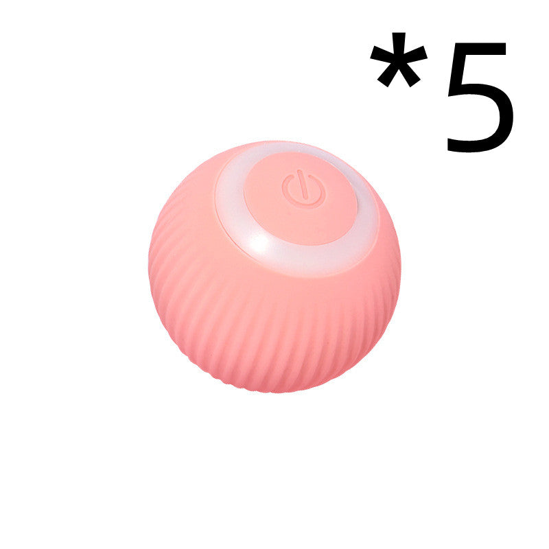 Automatic Rolling Ball Cat Toy With Gravity Rotation