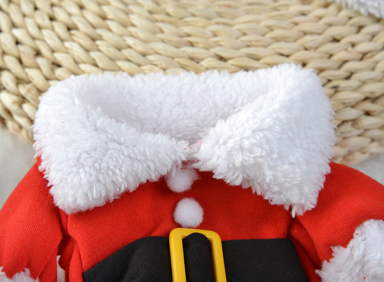 Pet Christmas Standing Costume for Dogs and Cats