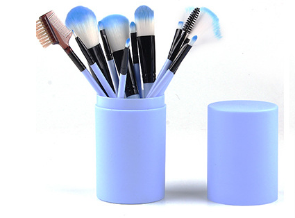12-Piece Makeup Brush Set for Blush, Eyeshadow and Highlighter