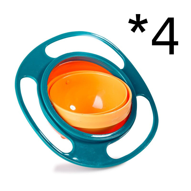 360 Rotating Spill-Proof Kids Bowl That Is Dishwasher Safe