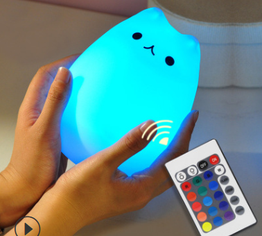 Silicone Touch Sensor LED Night Light for Children and Babies