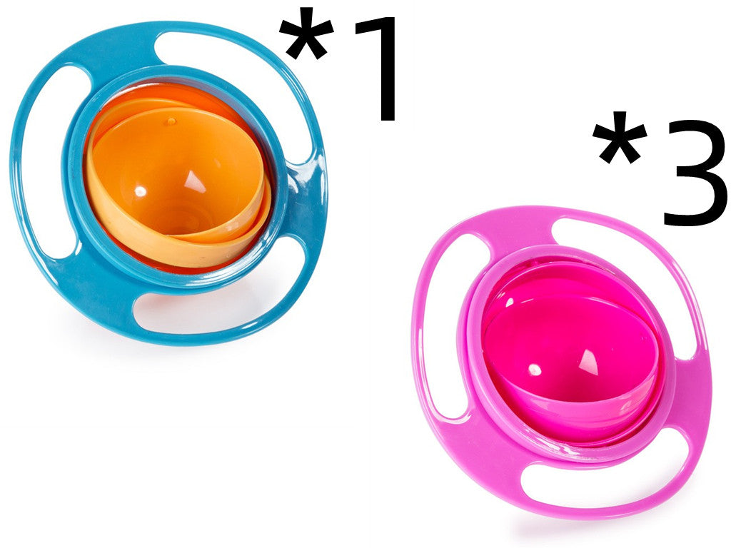 360 Rotating Spill-Proof Kids Bowl That Is Dishwasher Safe