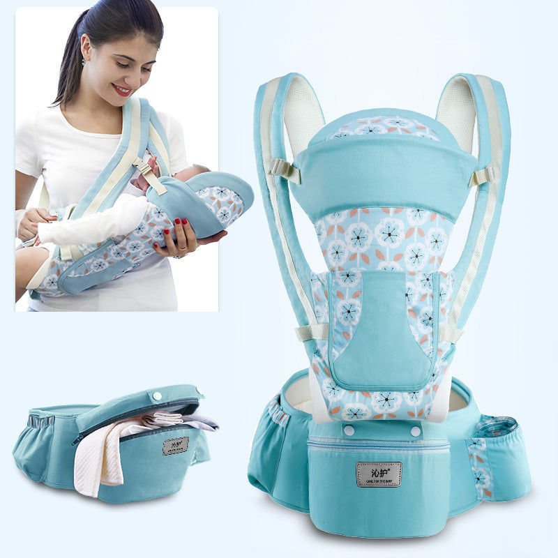 Ergonomic 3-in-1 Baby Hip Seat Carrier, Front Facing and Breathable
