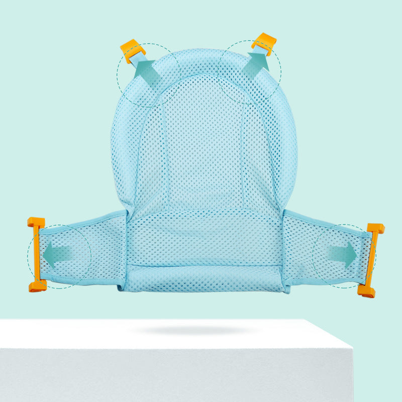 Baby Bath Floating Support Seat with Three-Way Safety Belt