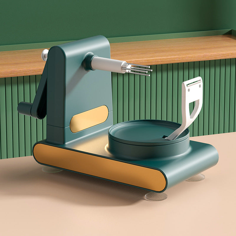 Hand-Cranked Fruit Peeler And Corer Machine For The Kitchen