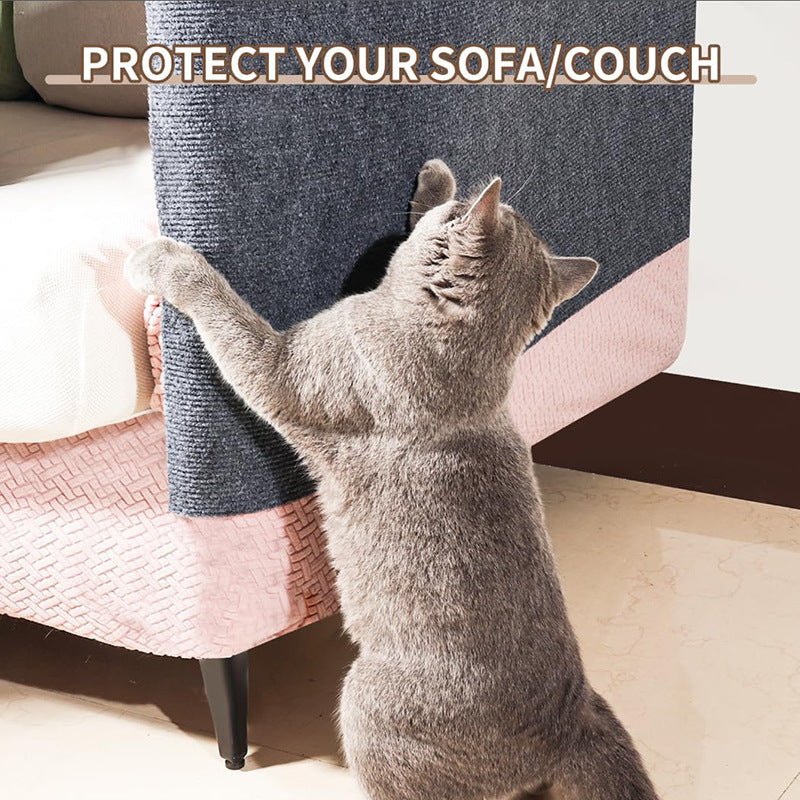 Self-Adhesive Cat Scratch Carpet Pad to Protect Sofas and Walls