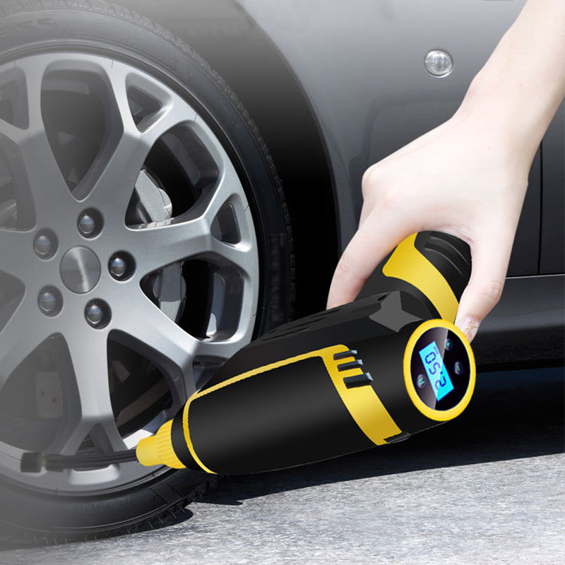Automatic Portable Digital Car Tyre Air Compressor with LED