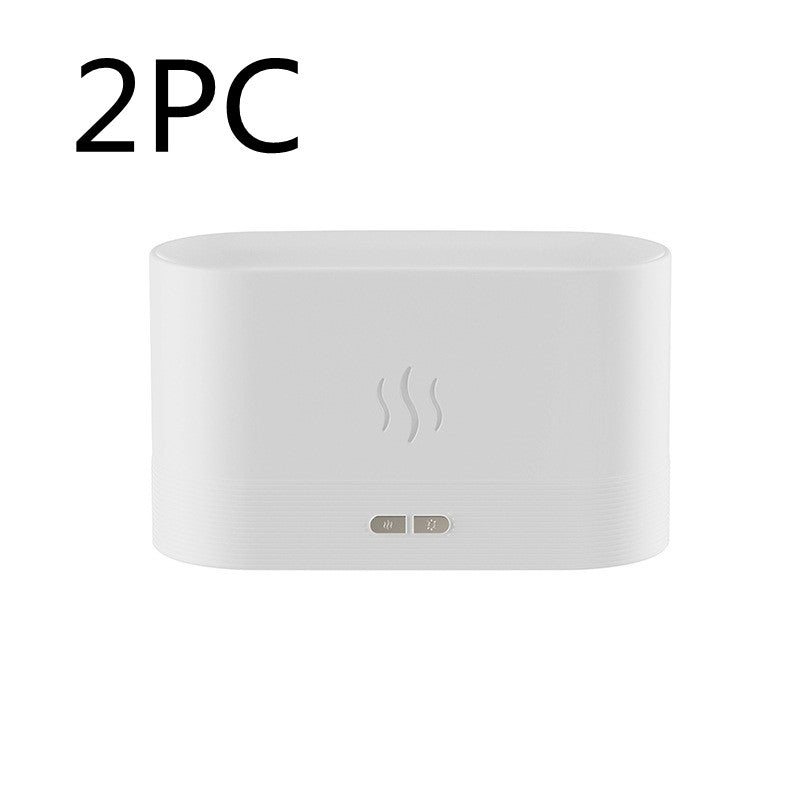 Flame Aroma Diffuser With Mist Humidifier And Auto-Off