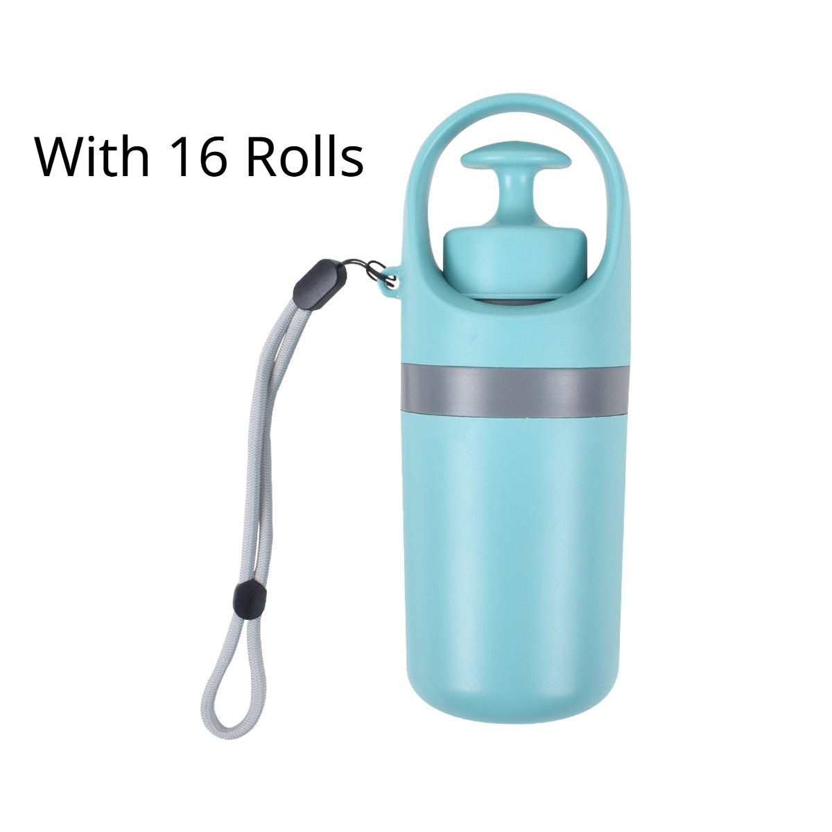 Portable Dog Poop Scooper With Built-In Bag Dispenser