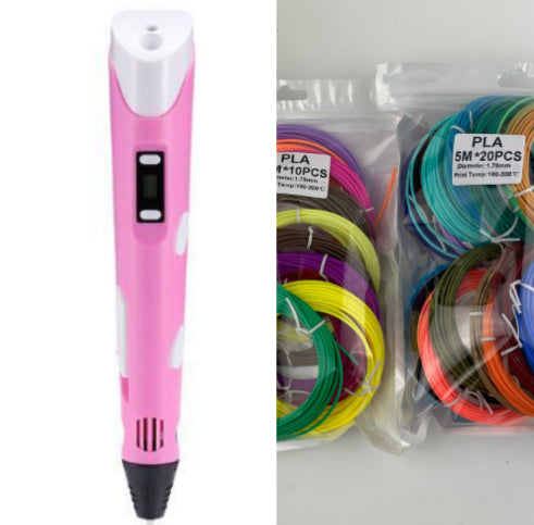 3D Printing Pen for Kids with Colourful Filament Options