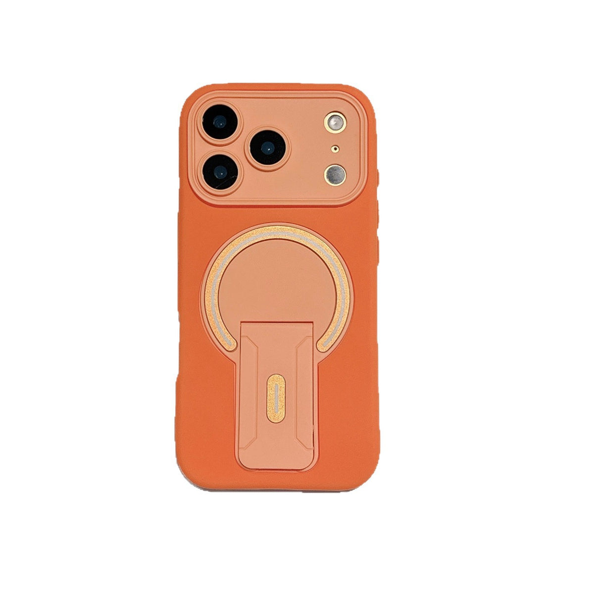 Skin-Feel Magnetic Folding Phone Stand Case With Instant Kickstand