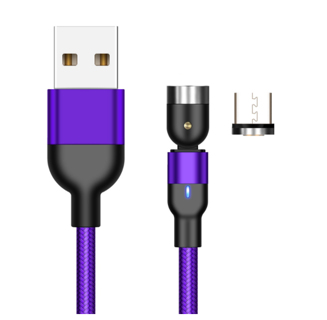 Rotating Magnetic Charging Cable, USB Type C and Fast Charge