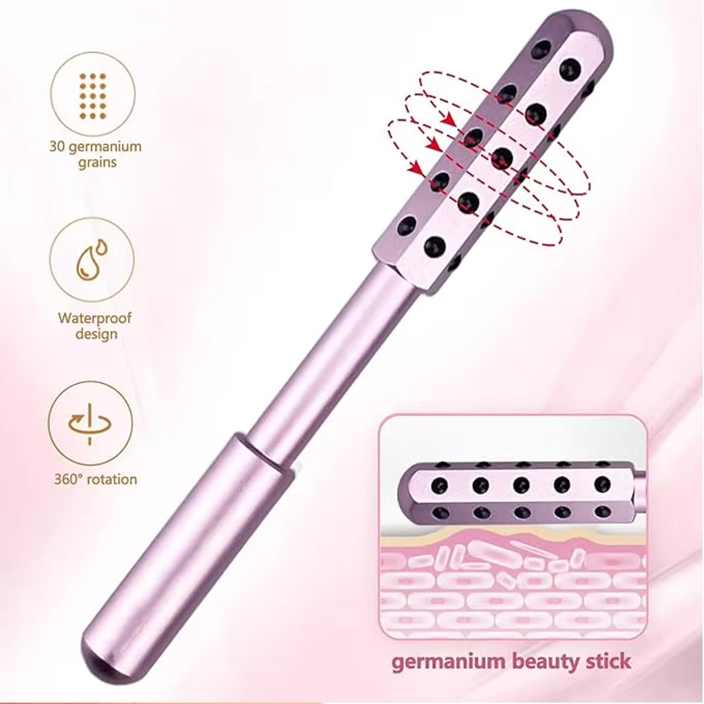 Germanium Facial Roller Beauty Stick with Massage Grains in Ten Styles