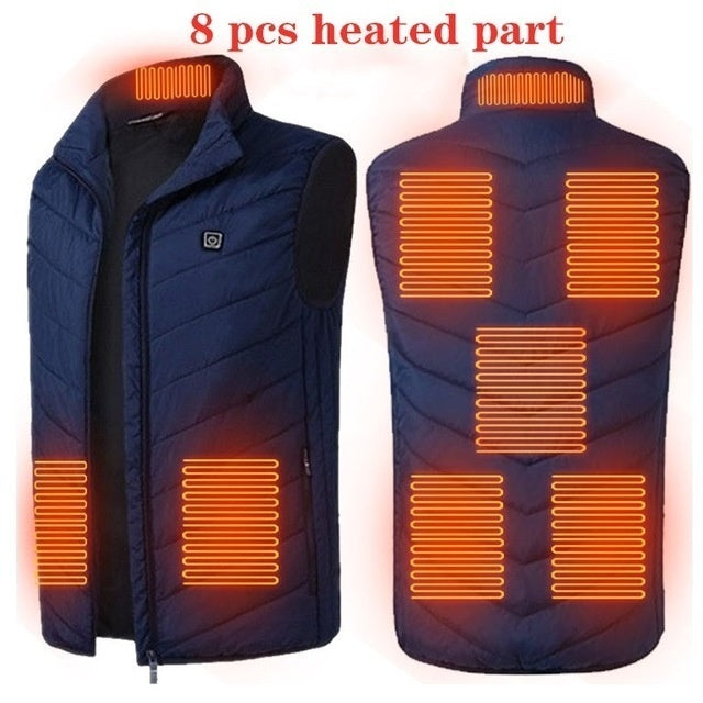 Washable USB Heated Vest, Electric Winter Body Warmer