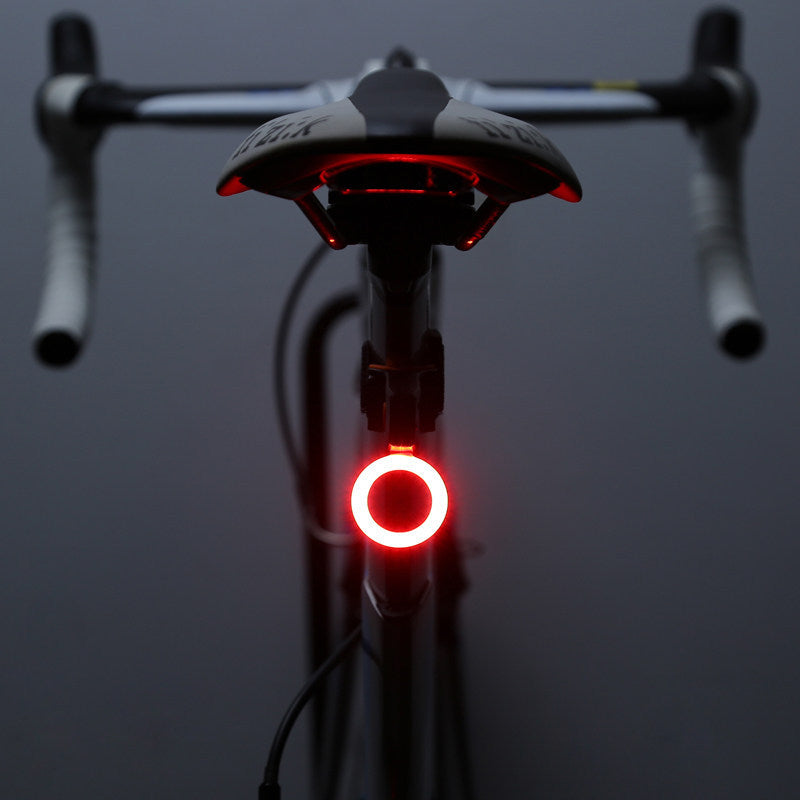 USB Rechargeable Bicycle Tail Light in Nine Creative Designs