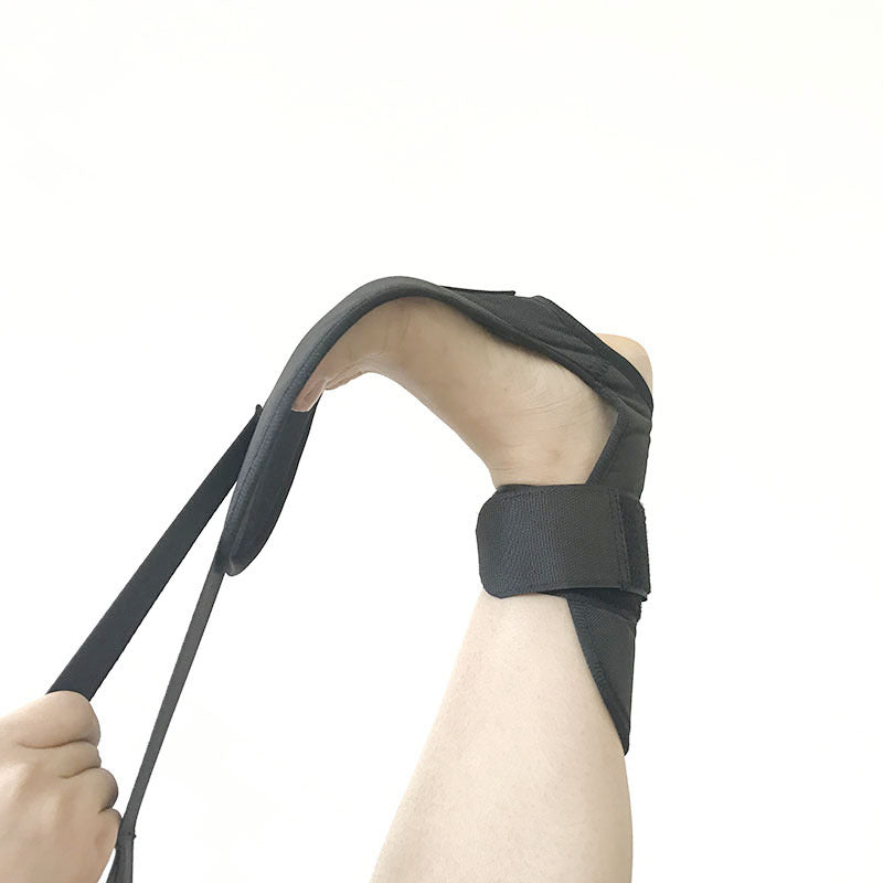 Yoga Leg Stretching Strap With Multiple Loops For Flexibility