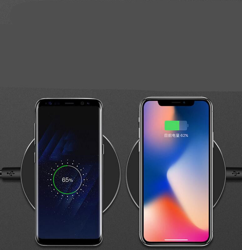 Slim Wireless Charging Pad with Fast Charge and Copper Coil