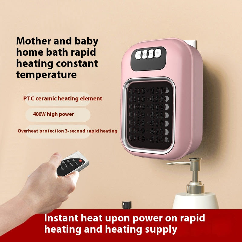 Wall Mounted Electric Heater With Remote, Silent Thermostat