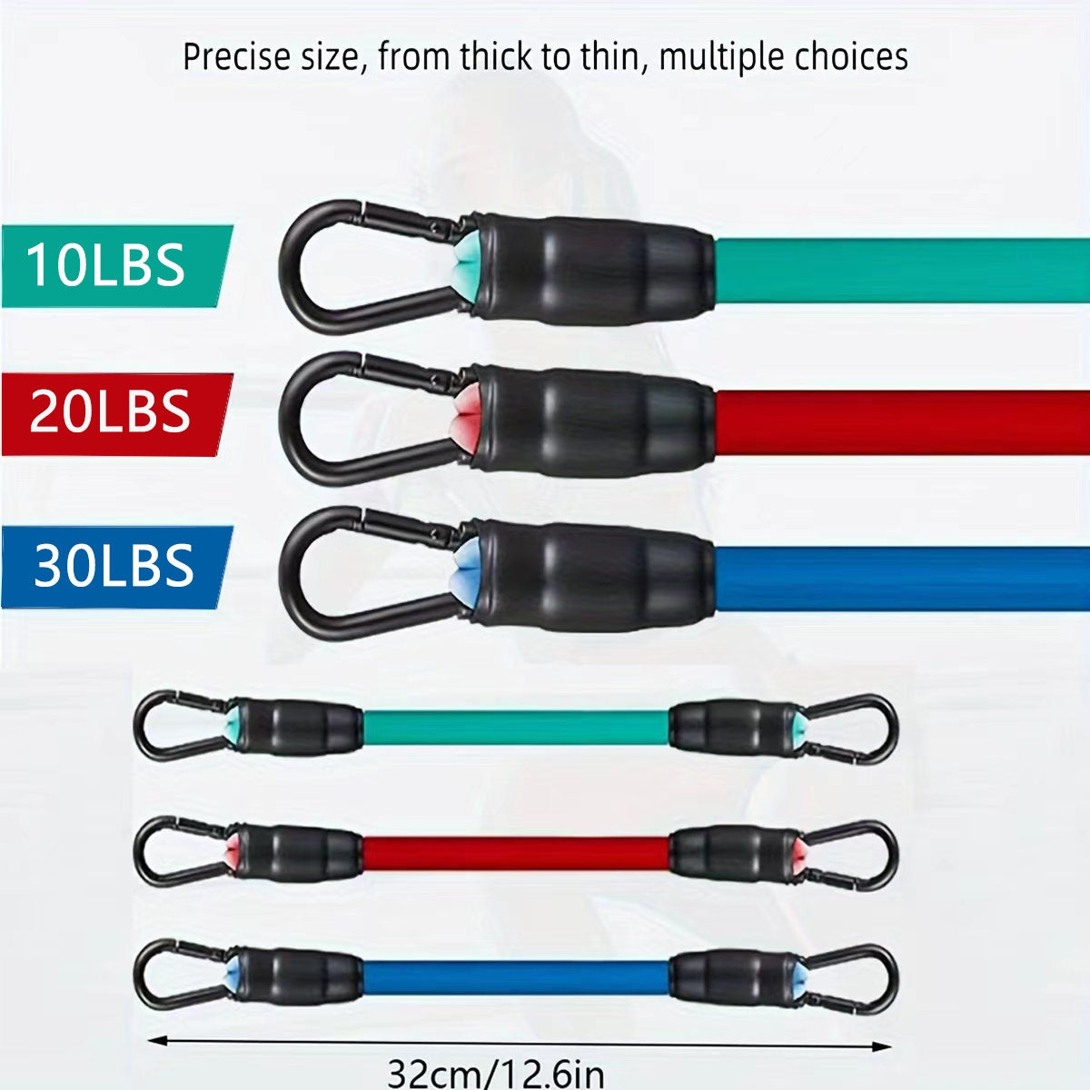 Ankle Strap Resistance Bands for Hips, Legs and Glute Training