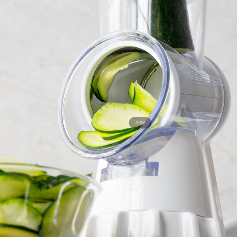 3 In 1 Manual Vegetable Spiral Slicer And Grater For Cooking
