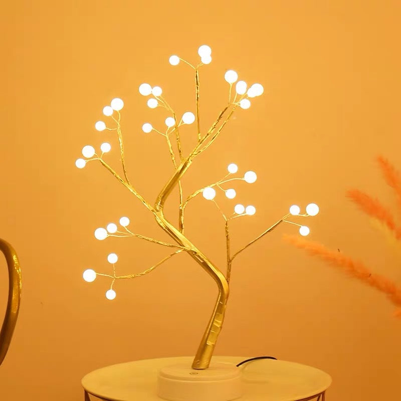 LED Copper Wire Fairy Lights for Bedroom, Warm Rice Grain and Round Styles