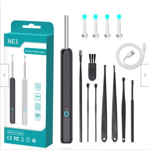 Wireless Ear Cleaner Otoscope With Camera And LED Light
