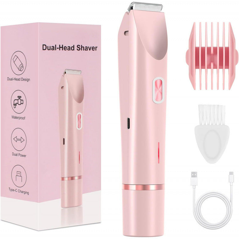 2-in-1 Women's Electric Double Head Hair Remover Shaver