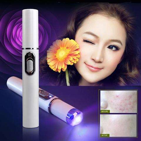Blue Light Skincare Pen For Face, Handheld Beauty Device