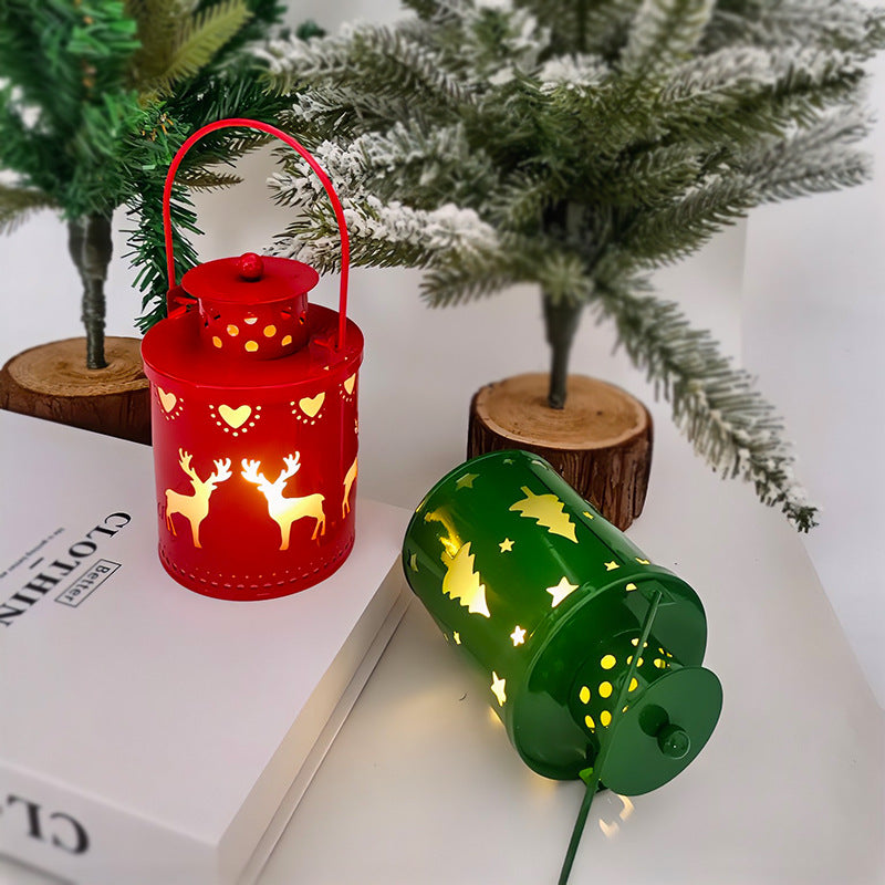 Christmas LED Candle Lanterns with Flameless Warm Glow