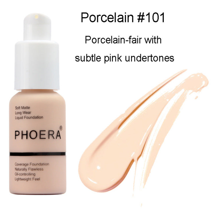 Matte Concealer Foundation Cream for Oil Control and Natural Cover