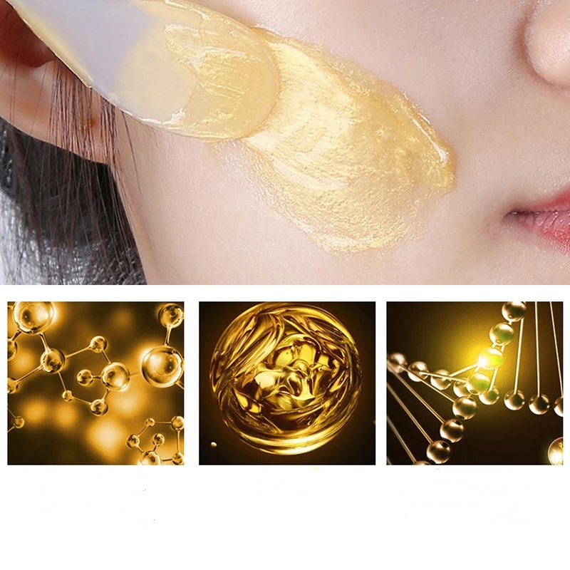 Gold Foil Snail Tear-Off Face Mask, Hydrating Peel-Off Skin Care
