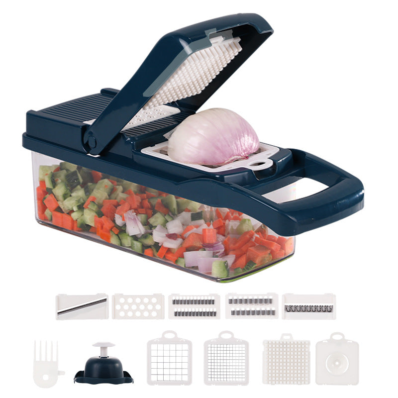 Multifunctional Vegetable Cutter and Spiraliser for Home Kitchens