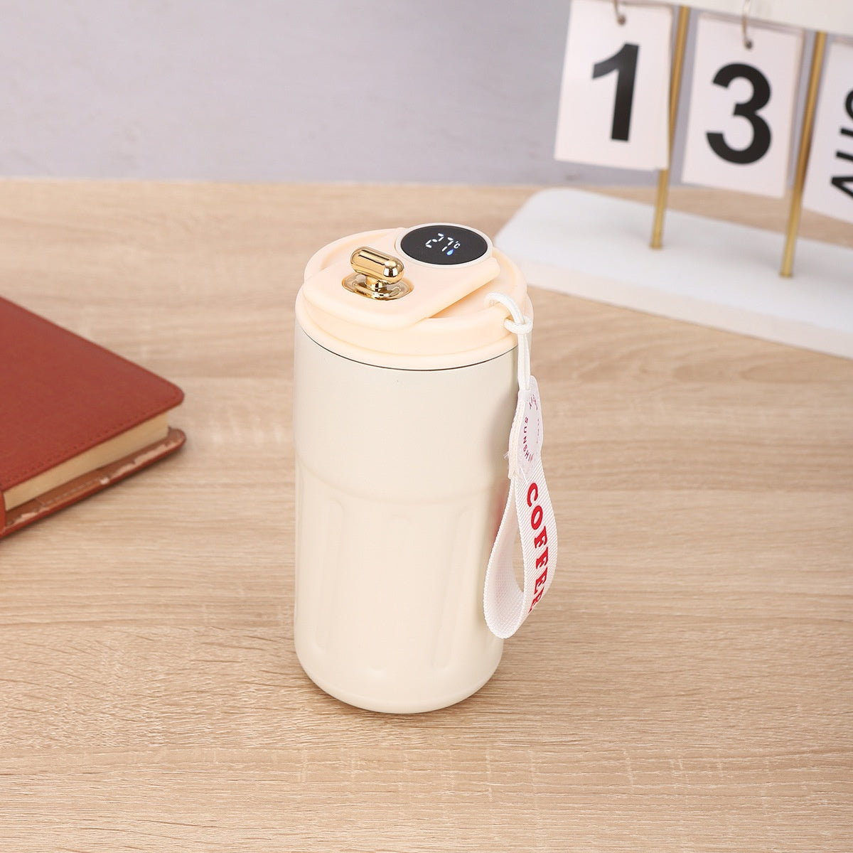 Smart Digital Insulated Bottle With Temperature Display, 450ml