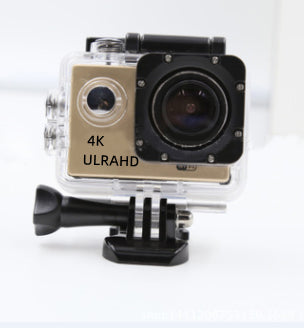 4K Waterproof Action Camera with 2 Inch Screen and Wi-Fi
