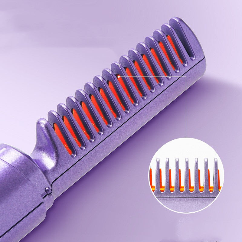 Professional Cordless Hair Straightener Comb, Fast Heating