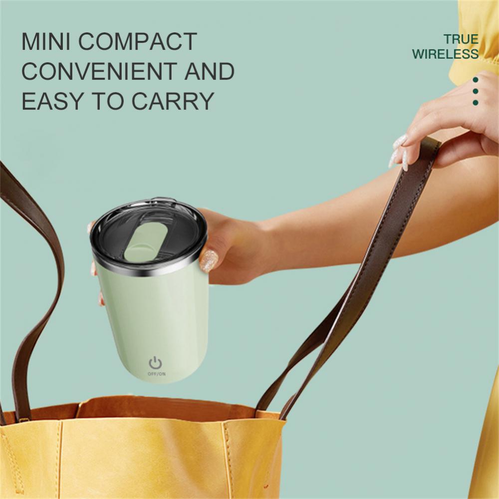 350ml Automatic Self Stirring Mug With Magnetic Mixing Base