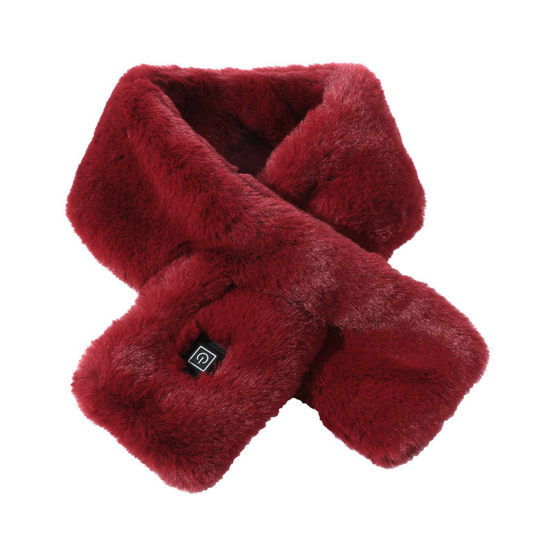 USB Heated Neck Wrap Scarf With 3 Heat Settings