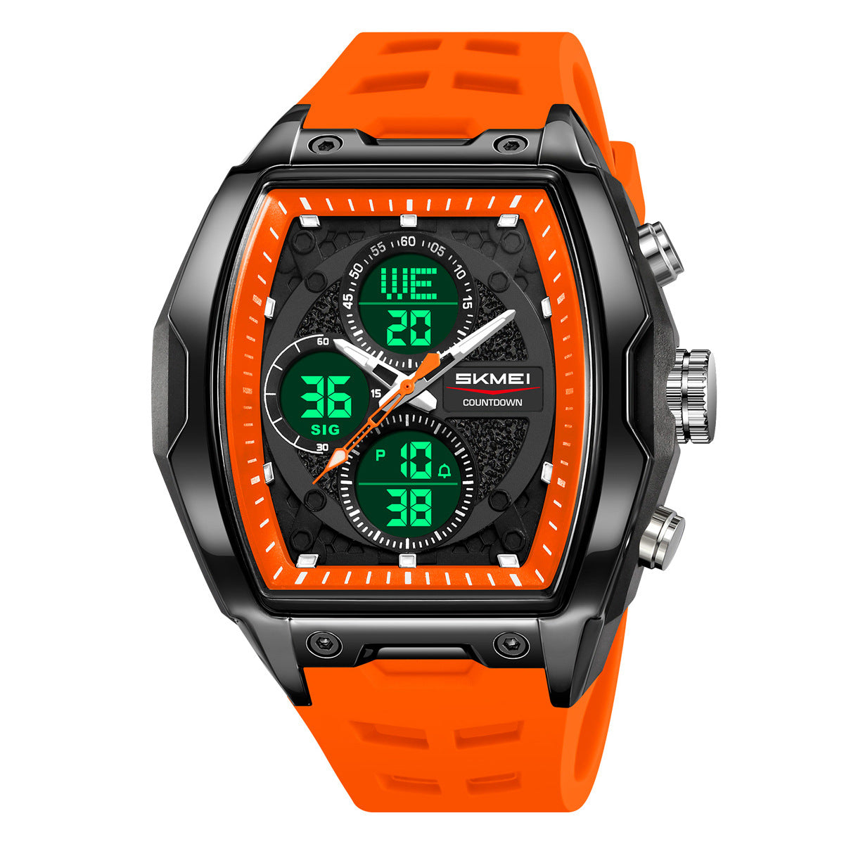 Multicolour Sports Digital Watch with Easy-Read Display for Everyday