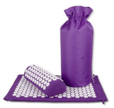 Acupressure Yoga Cushion and Massage Pillow, Spike Mat for Home Relaxation