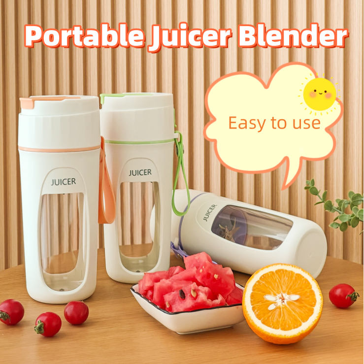 Portable USB Rechargeable Blender Cup For Juices And Smoothies