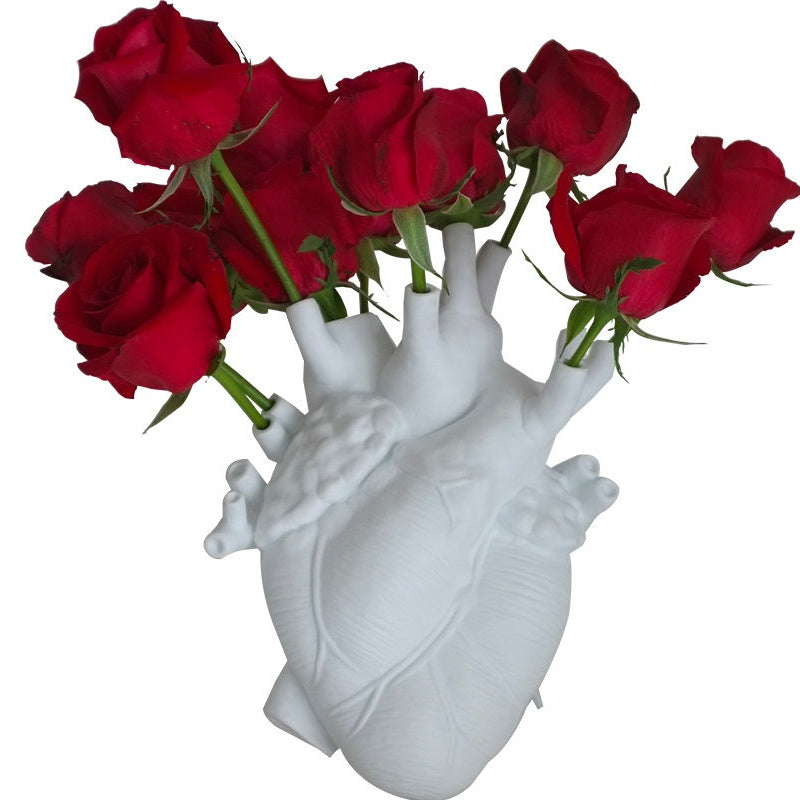 Nordic Style Flower Vase Sculpture for Desktop Plant Pots