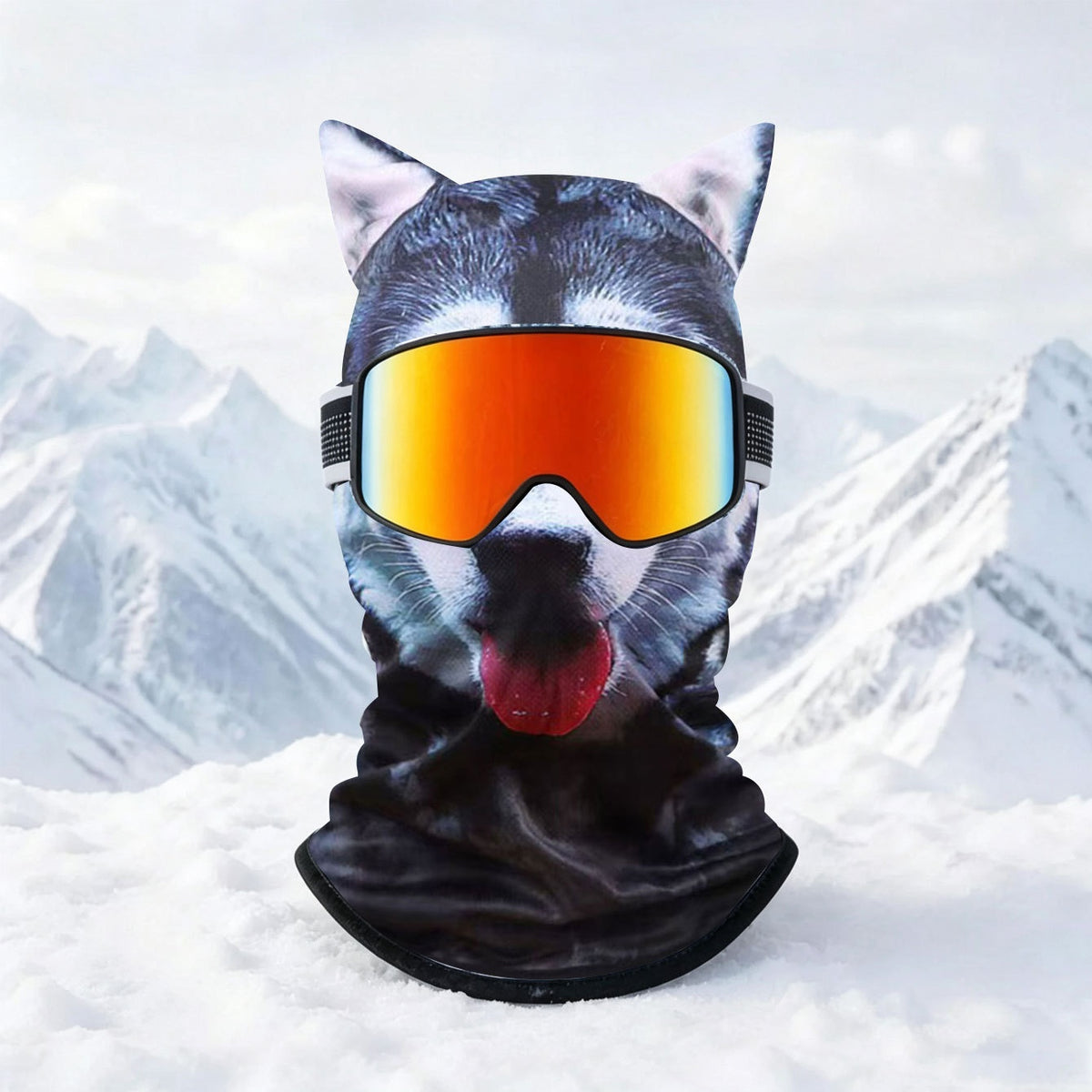 Realistic Winter Balaclava Face Mask, Windproof Fun Costume