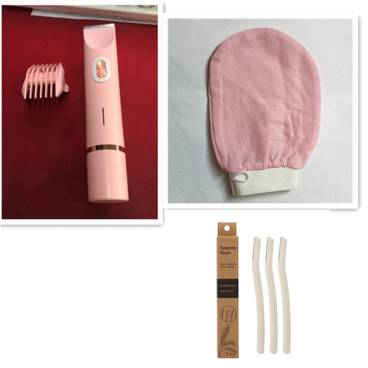 2-in-1 Women's Electric Double Head Hair Remover Shaver