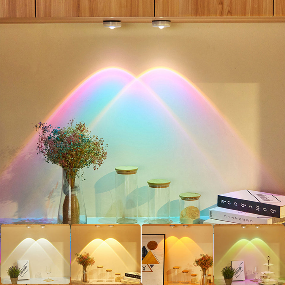 Battery LED Under-Cabinet Lights for Wardrobes and Kitchens