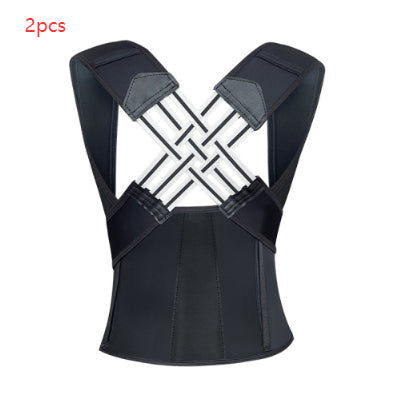 Unisex Chest Lift Posture Brace, Adjustable Back Support Strap