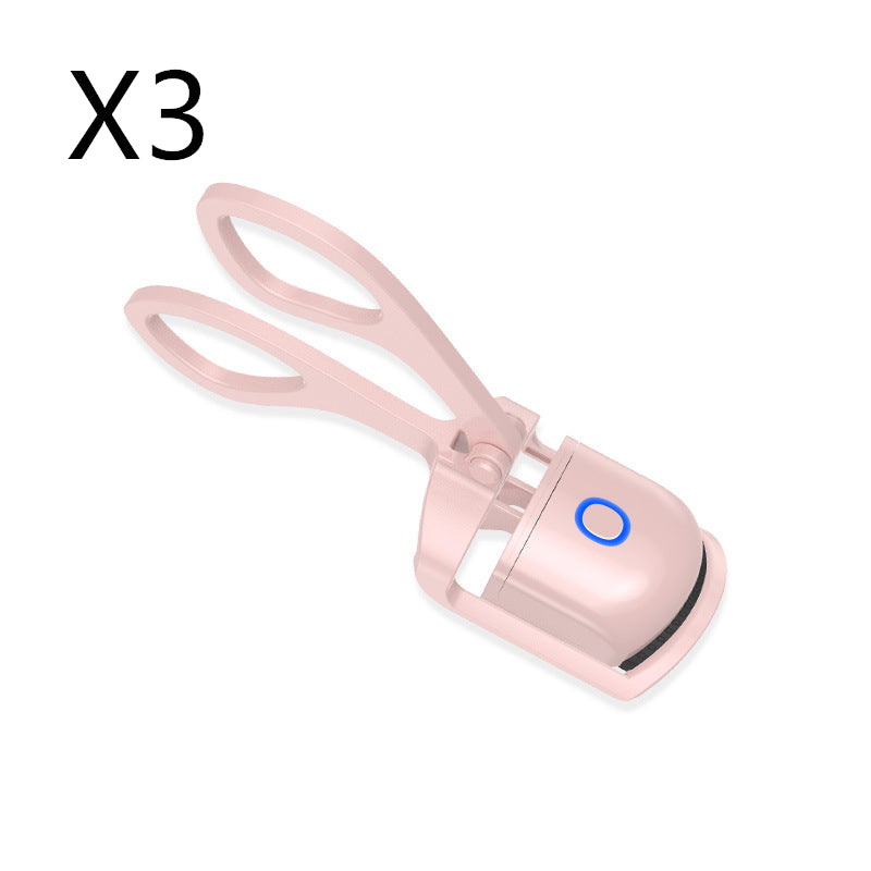 Rechargeable Heated Eyelash Curler, Temperature Control